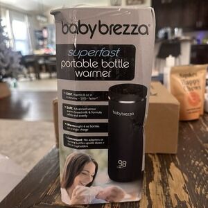 Baby Brezza SuperFast Portable Bottle Warmer - 9oz - Black